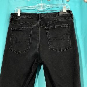 American Eagle 14Long Black Jeggings